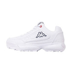 Sneakersy męskie Kappa RAVE NC buty sportowe białe (242782-1010)