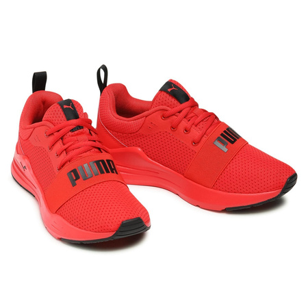 Buty do biegania damskie czerwone Puma WIRED RUN JR (374214-05)