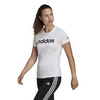Koszulka damska biała adidas Essentials Slim Logo Tee (GL0768)