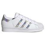 Sneakersy młodzieżowe dziewczęce Adidas Superstar Kids buty sportowe białe (IG0238)