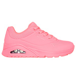 Buty sportowe damskie Skechers Uno Stand On Air sneakersy różowe (73690-CRL)
